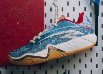 Pour l’anniversaire de Kyrie Irving, la ANTA KAI 3 « Patchwork » ressort la machine à coudre