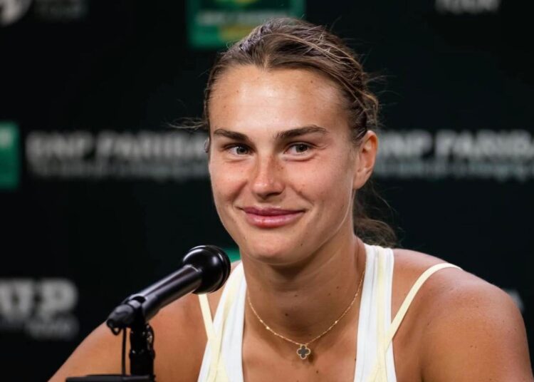 Sabalenka répond sèchement aux propos polémiques du directeur du tournoi de Dubaï