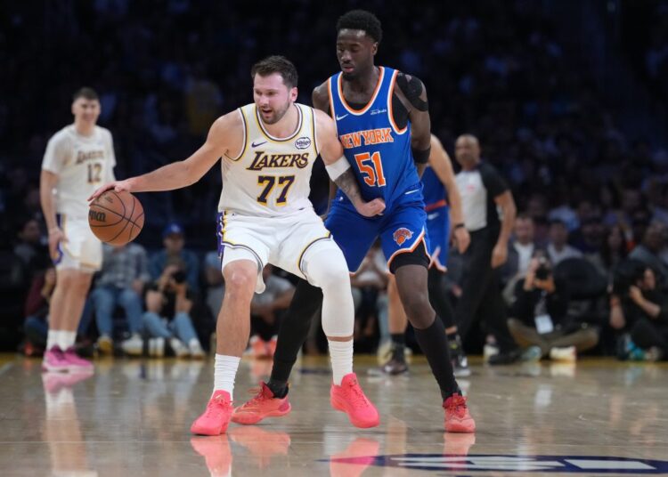 Sans LeBron James, les Lakers mettent les Knicks au tapis