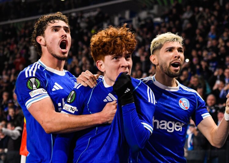 Strasbourg qualifié dans la souffrance