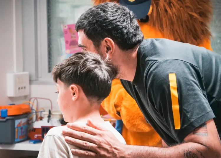 Visite du service pédiatrique de l'hôpital de la Rochelle