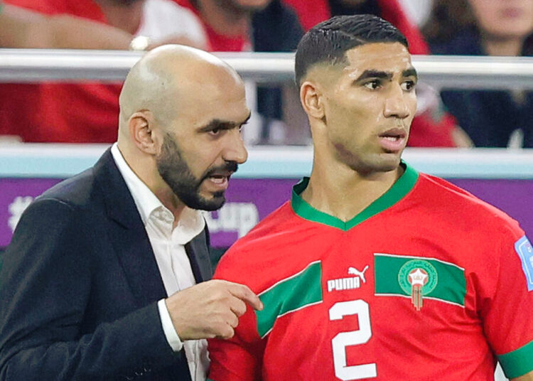 Walid Regragui, les mots forts d’Achraf Hakimi