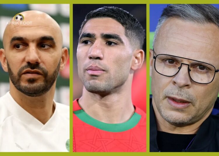 Maroc : le capitaine Achraf Hakimi réagit au changement de sélectionneur