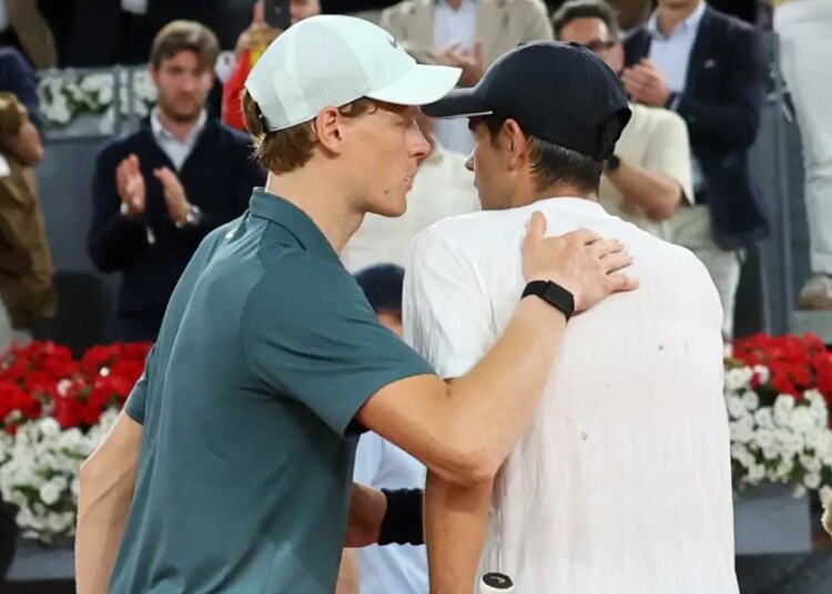 ATP - Madrid > Sinner révèle ce qu'il a dit à Jodar lors de la poignée de main au filet