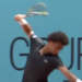 ATP - Madrid, Vidéos > Malmené et énervé, Arthur Fils s'acharne sur sa raquette