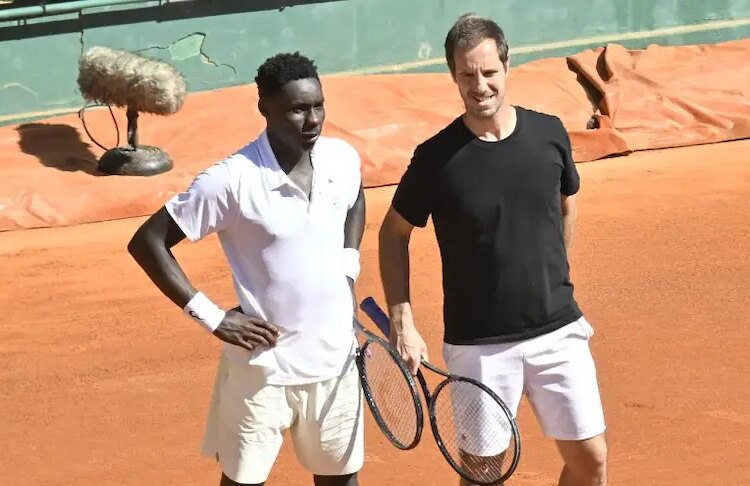 ATP - Monte Carlo, France > Moïse Kouamé, entraîné par Richard Gasquet : "Tout ce que vous pouvez penser, il me l’apporte. Il essaie de faire le maximum pour moi. C'est un coach complet"