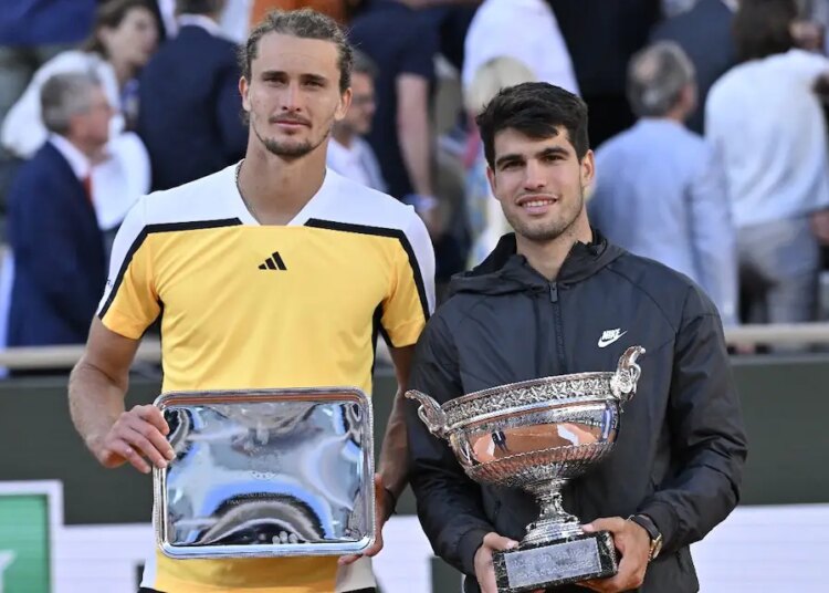 ATP > Zverev, sur le forfait d'Alcaraz à Roland-Garros : "Les gens pensent que les joueurs sont contents quand d'autres sont absents, mais ce n'est pas vrai. Pour gagner un Grand Chelem, vous voulez battre les meilleurs joueurs du monde"