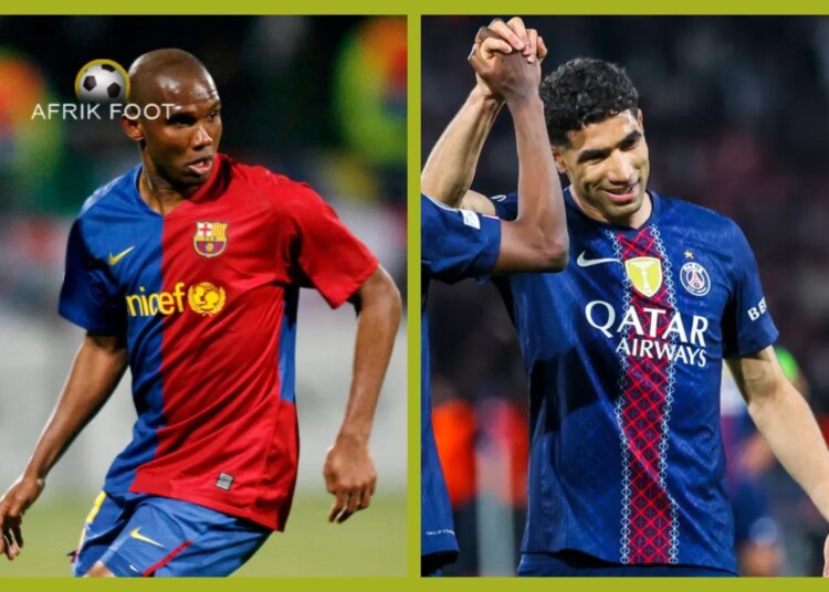 PSG : Achraf Hakimi fonce sur le record de Samuel Eto’o en Ligue des champions !