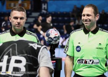 EHF | Les arbitres macédoniens Nachevski/Nikolov suspendus pour manipulation de vidéos .
