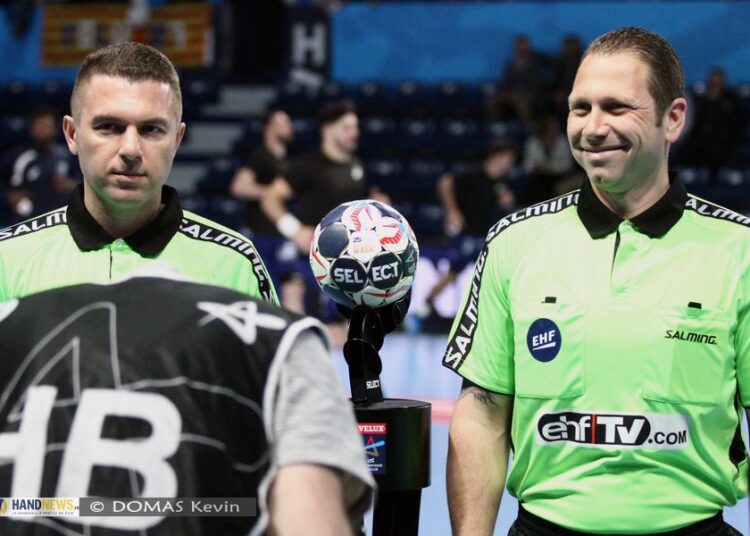 EHF | Les arbitres macédoniens Nachevski/Nikolov suspendus pour manipulation de vidéos .