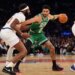 Jayson Tatum soulagé de repartir du Madison Square Garden sur ses deux pieds