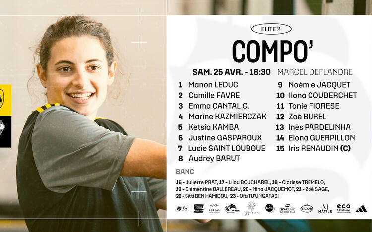 L'Élite 2 à Deflandre, la compo