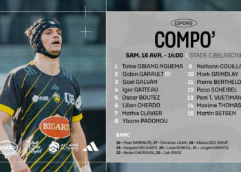 Les Espoirs à Bayonne, la compo
