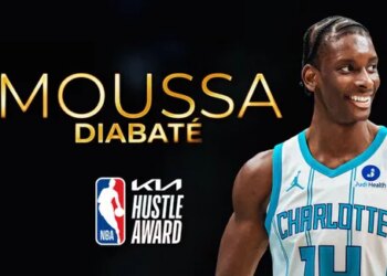 Moussa Diabaté remporte le trophée de la combativité !