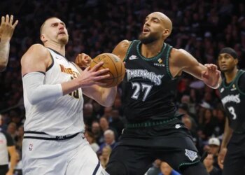 Rudy Gobert fait vraiment bégayer Nikola Jokic