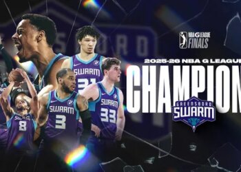 Tidjane Salaün et le Greensboro Swarm sacrés champions en G-League