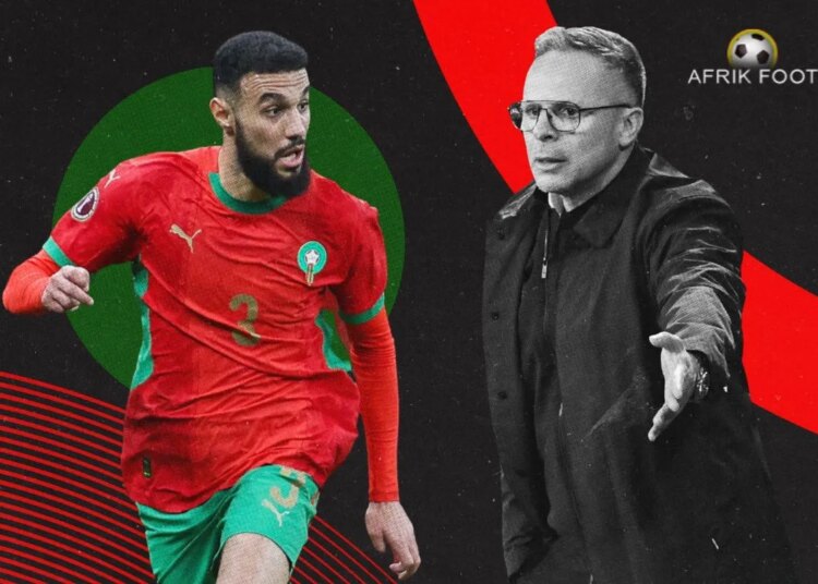 Maroc : 3 latéral gauche, la polyvalence de Mazraoui… Qu’est-ce que Ouahbi mijote avec sa défense ?
