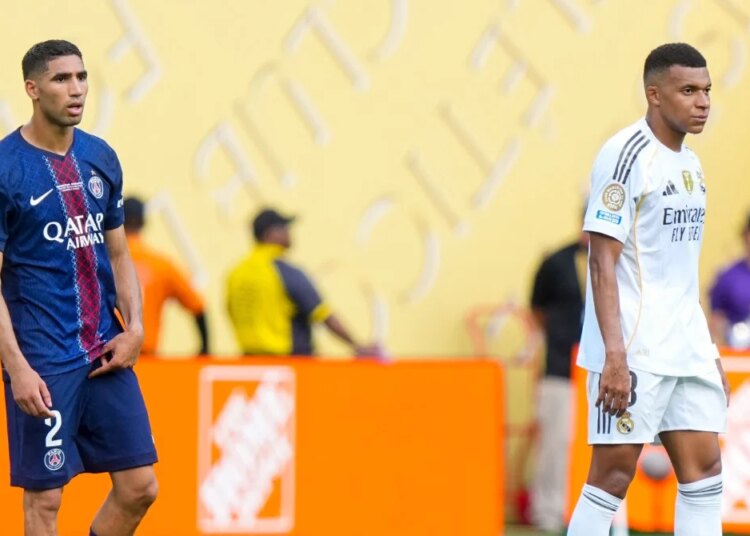 Affaire Hakimi, Mbappé en porte-à-faux