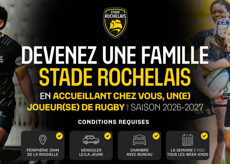 Devenez une Famille Stade Rochelais !