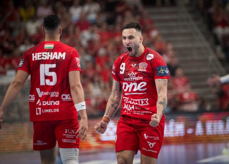 HON | Veszprem remporte la finale aller avec 14 buts de Hugo Descat
