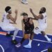 Jalen Brunson a réponse à tout face à la défense de Cleveland
