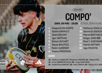 La compo des Espoirs pour Aurillac