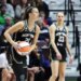 Marine Johannès et Pauline Astier se montrent avec le New York Liberty