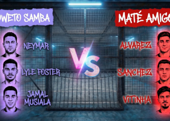 Neymar et les Soweto Samba entrent dans La Cage face au Maté Amigos