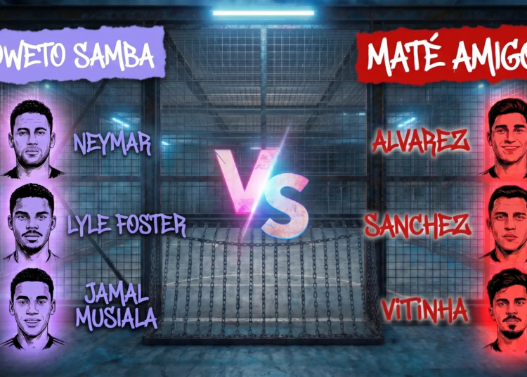 Neymar et les Soweto Samba entrent dans La Cage face au Maté Amigos