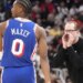 Nick Nurse assume de tirer sur la corde avec ses titulaires