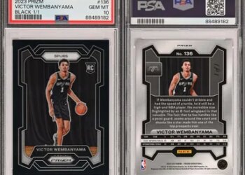 Une carte rookie de Victor Wembanyama vendue 5,11 millions de dollars