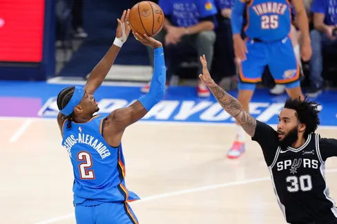 Une soirée à vite oublier pour Shai Gilgeous-Alexander
