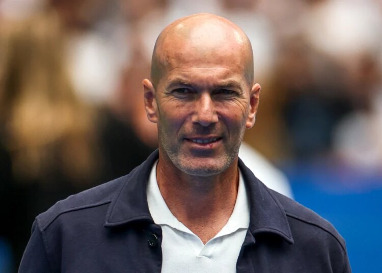 Zinedine Zidane, le choc