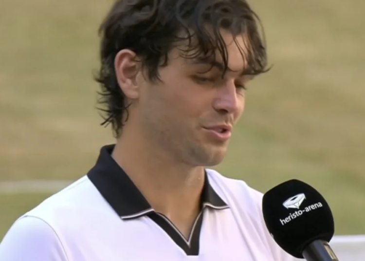 ATP - Halle > Taylor Fritz à Frances Tiafoe après sa défaite en finale : "Même si je ne t’aime pas trop en ce moment… tu es l’un de mes meilleurs amis et je suis vraiment content pour toi"