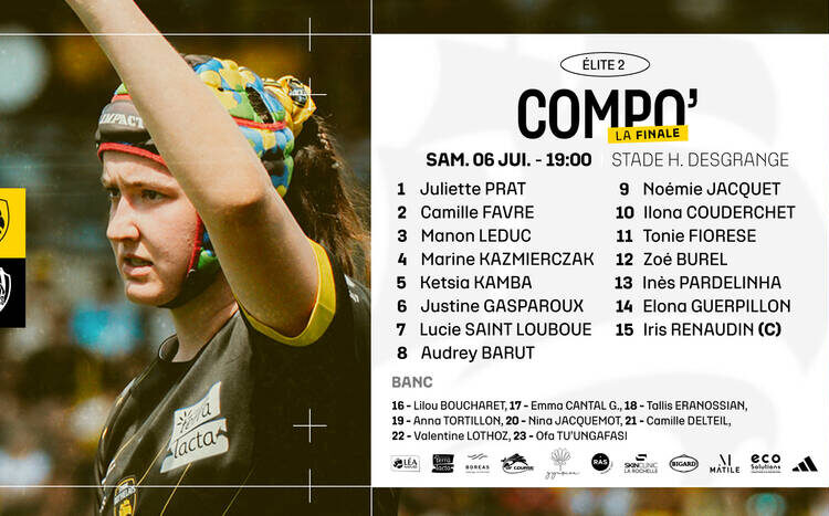 Élite féminine, la compo pour la finale
