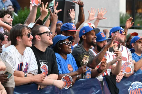 Enfin une parade pour les Knicks !
