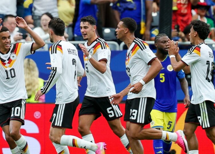 L'Allemagne ne manque pas son entrée en scène