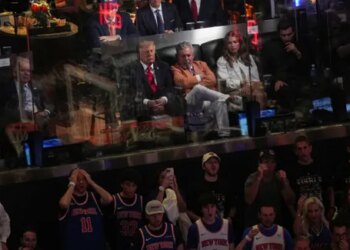 Pas de Donald Trump au Madison Square Garden pour le Game 4
