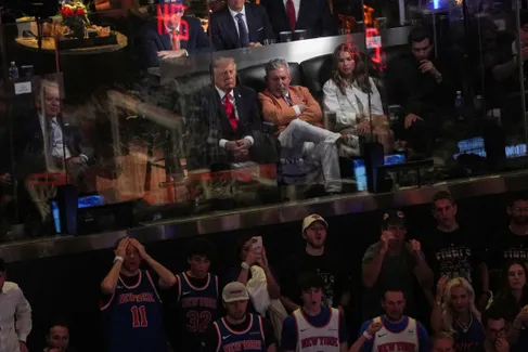 Pas de Donald Trump au Madison Square Garden pour le Game 4