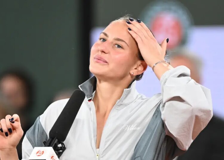 Roland Garros > Marta Kostyuk au sujet des joueurs russes : "Après quatre ans, les choses sont claires : on sait de quel côté ils sont, et c'est leur fardeau, c'est à eux de porter ce fardeau et non à moi"