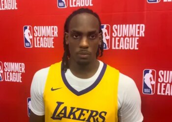 Arthur Kaluma prend feu pour saisir sa chance avec les Lakers