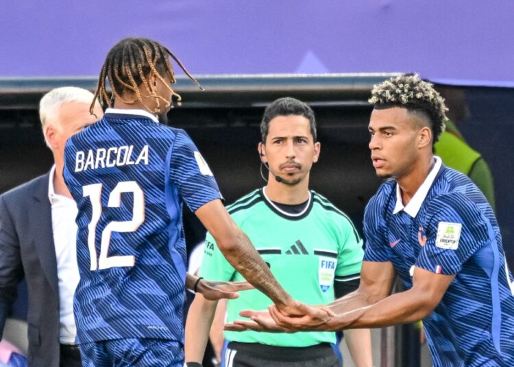 Doué ou Barcola ? La réponse de Deschamps !