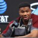 Giannis Antetokounmpo raconte en images sa première journée avec le Heat