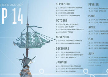 Top 14, le carnet de bord de la saison !