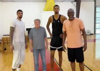 Victor Wembanyama et Kel’el Ware à l’école d’Hakeem Olajuwon