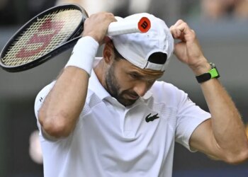 Wimbledon > Dimitrov à l'arbitre lors de son duel contre Mensik : "Je ne suis absolument pas d'accord avec ça"
