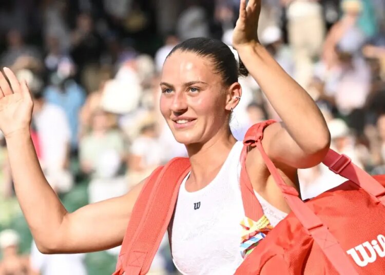 Wimbledon > Marta Kostyuk aux journalistes après avoir été battue en demi-finales : "Je me tiens face à vous et j'ai l'impression d'avoir gagné"