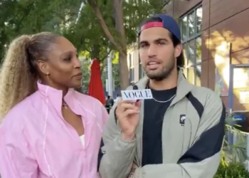 ATP > Alcaraz après le conseil douteux de Serena Williams : "Mon père ! Tu sais, il ferait une crise cardiaque en me voyant comme ça"