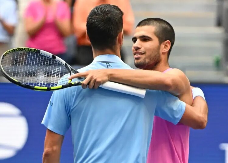 ATP > Carlos Alcaraz s'incline devant Djokovic : "C'est Novak, il n'y a même pas de discussion"