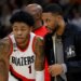Damian Lillard, la bonne étoile qui guide toujours Anfernee Simons